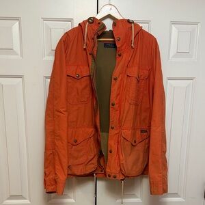 Polo by Ralph Lauren Men's Fisherman Orange Jacket